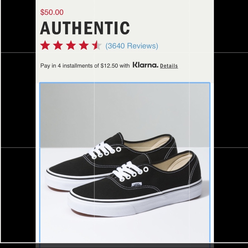 Authentic Vans - Picture 2 of 6